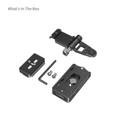 SmallRig 4696 NP-F Pil Adaptörü Montaj Plakası Kiti Aynasız Kameralar için