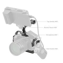 SmallRig 5029 Canon EOS R5 Mark II  için HawkLock Hızlı Çıkarma Kafes Kiti