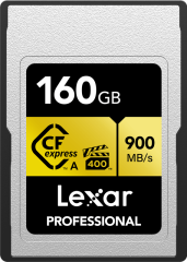 Lexar 160GB Professional CFexpress Type A GOLD Serisi Hafıza Kartı