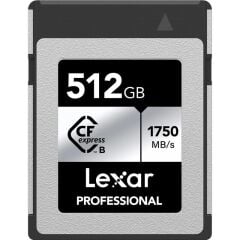 Lexar 512GB Professional CFexpress Type B Card SILVER