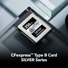 Lexar 256GB Professional CFexpress Silver Type B Hafıza Kartı
