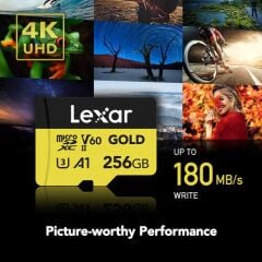 256GB 280 mbs Gold Serisi Micro SD Hafıza Kartı