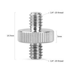 SmallRig 828 1/4 ''Çift Uçlu Vida