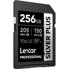 Lexar 256GB Professional SILVER PLUS UHS-I SDXC Hafıza Kartı