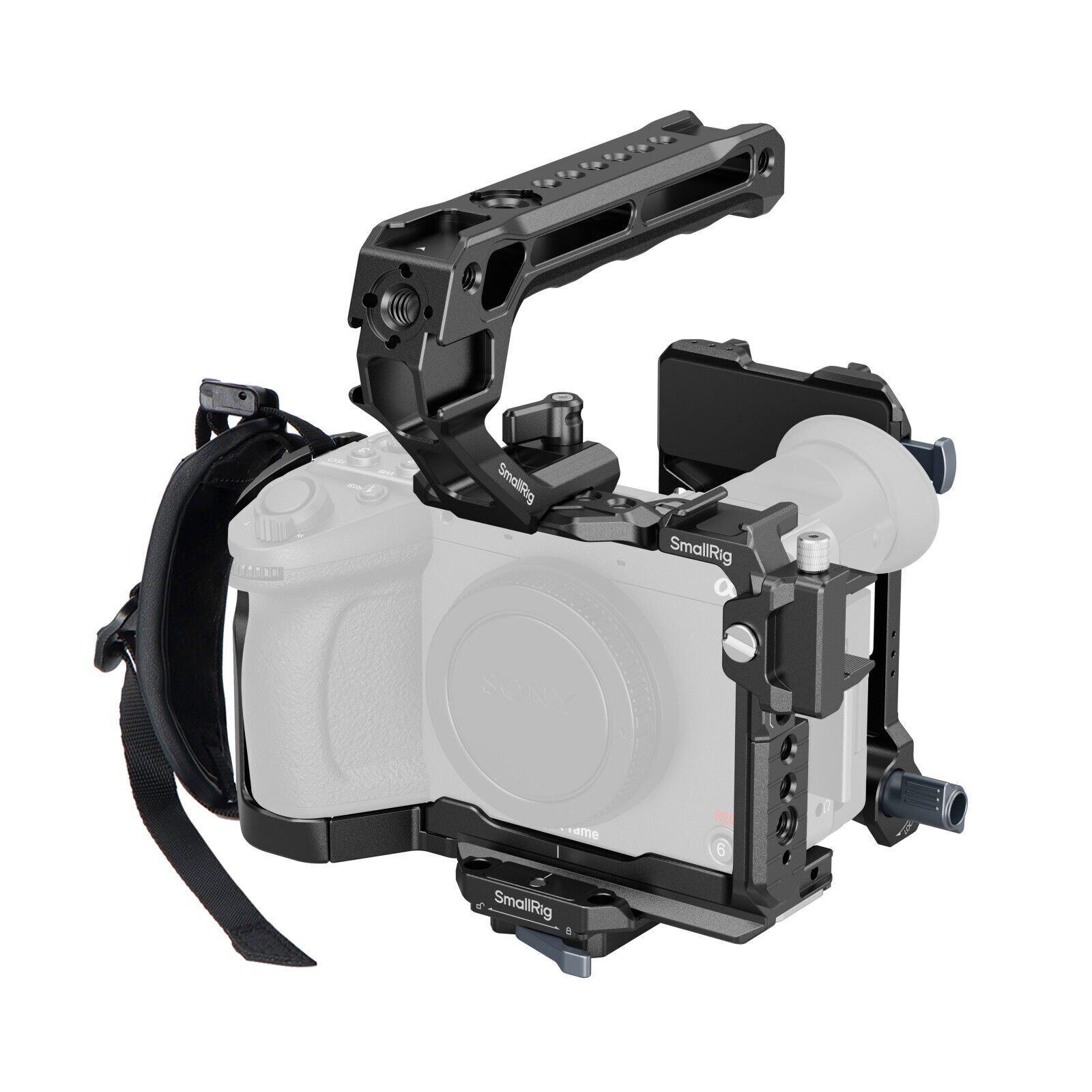 SmallRig 5590 Sony FX2  için Pil Plakalı  Gelişmiş Kafes Kiti