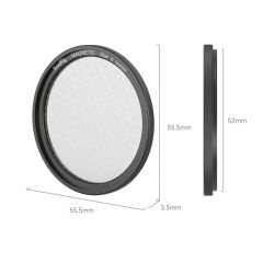 SmallRig 4218 MagEase Manyetik Yıldız-Çapraz Filtre (8 Nokta) 52mm