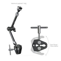 SmallRig 5311 Yengeç Şekilli Kelepçeli  Sihirli Kol (11'')