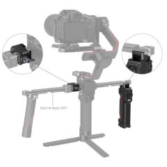 SmallRig 3949 DJI RS Serisi  için  Kablosuz Kontrol El Tutamağı