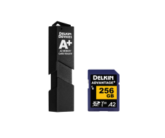DELKIN USB 3.1 SD & MICRO SD A2 CARD READER
