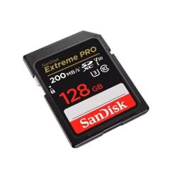 SanDisk 128GB Extreme Pro SDHC/SDXC Hafıza Kartı (200mb)