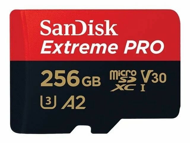 SanDisk 256GB Extreme Pro MicroSDXC Hafıza Kartı (200mbs)