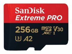 SanDisk 256GB Extreme Pro MicroSDXC Hafıza Kartı (200mbs)