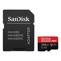 SanDisk 256GB Extreme Pro MicroSDXC Hafıza Kartı (200mbs)