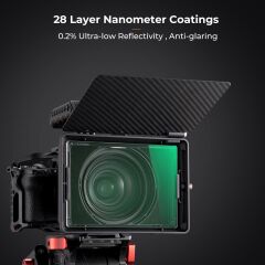 K&F NANO-X Black Mist 1/4  4x5.65 Filtre Tilta ve SmallRig ve Diğer Matbox ile Uyumlu 4mm HD Optik Cam