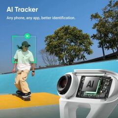 Insta360 Flow 2 AI Tracker Bundle (Summit White)