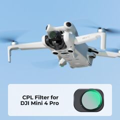 K&F DJI Mini 4 Pro ile Uyumlu CPL Filtre
