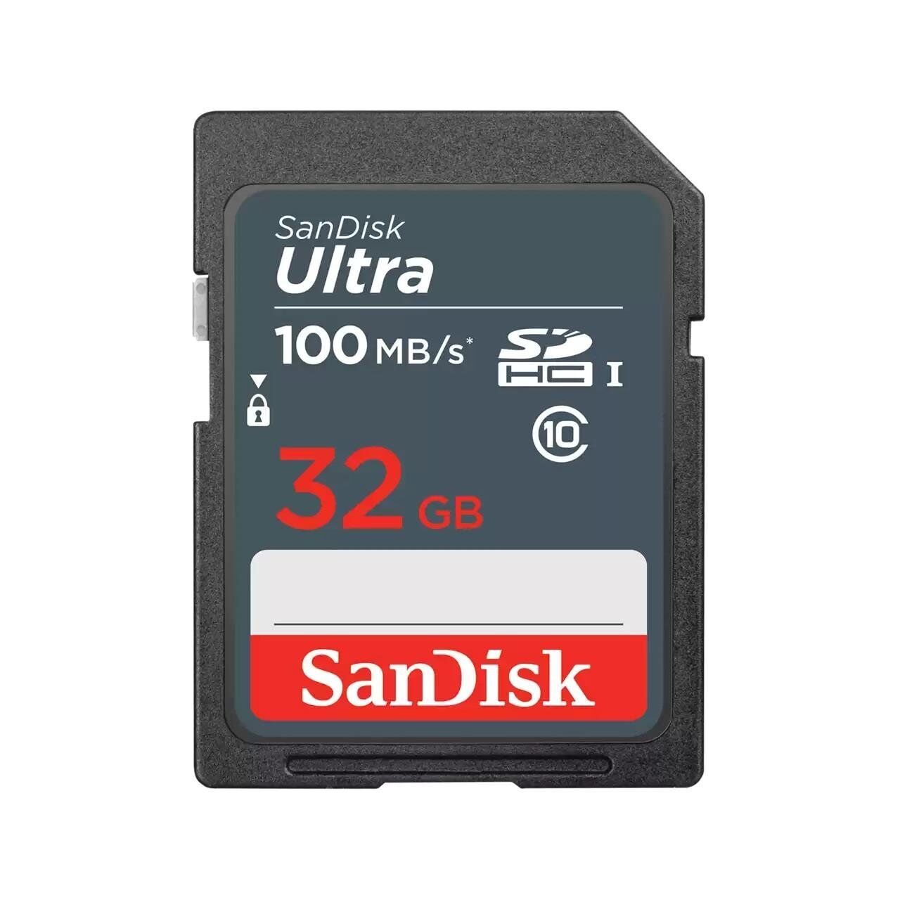 Sandisk Ultra 32GB SDHC 100MB/s Hafıza Kartı