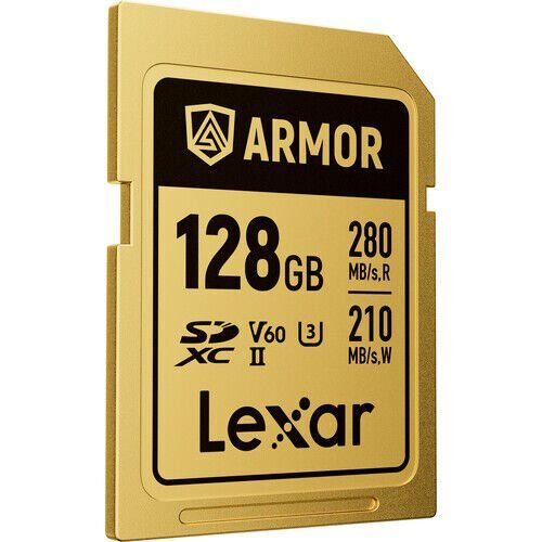 Lexar 128GB ARMOR GOLD UHS-II SDXC Hafıza Kartı