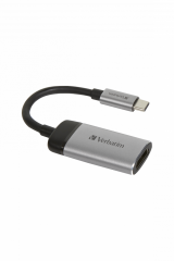 VERBATIM 49143 - USB-C TO HDMI 4K ADAPTER - USB 3.1 GEN 1 / HDMI 10cm CABLE
