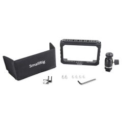 SmallRig 1981 Blackmagic  5 İnç Video Assist  için Monitör Kafes Aksesuar Kiti