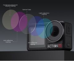 K&F concept  NANO-X ND8 (3 stop)  DJI Osmo Action 4 ve Osmo Action 5 Pro  Lens Filtresi