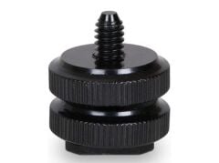 Andoer Marka SC12 Çift Somunlu Flaş Işık Montaj Vidası